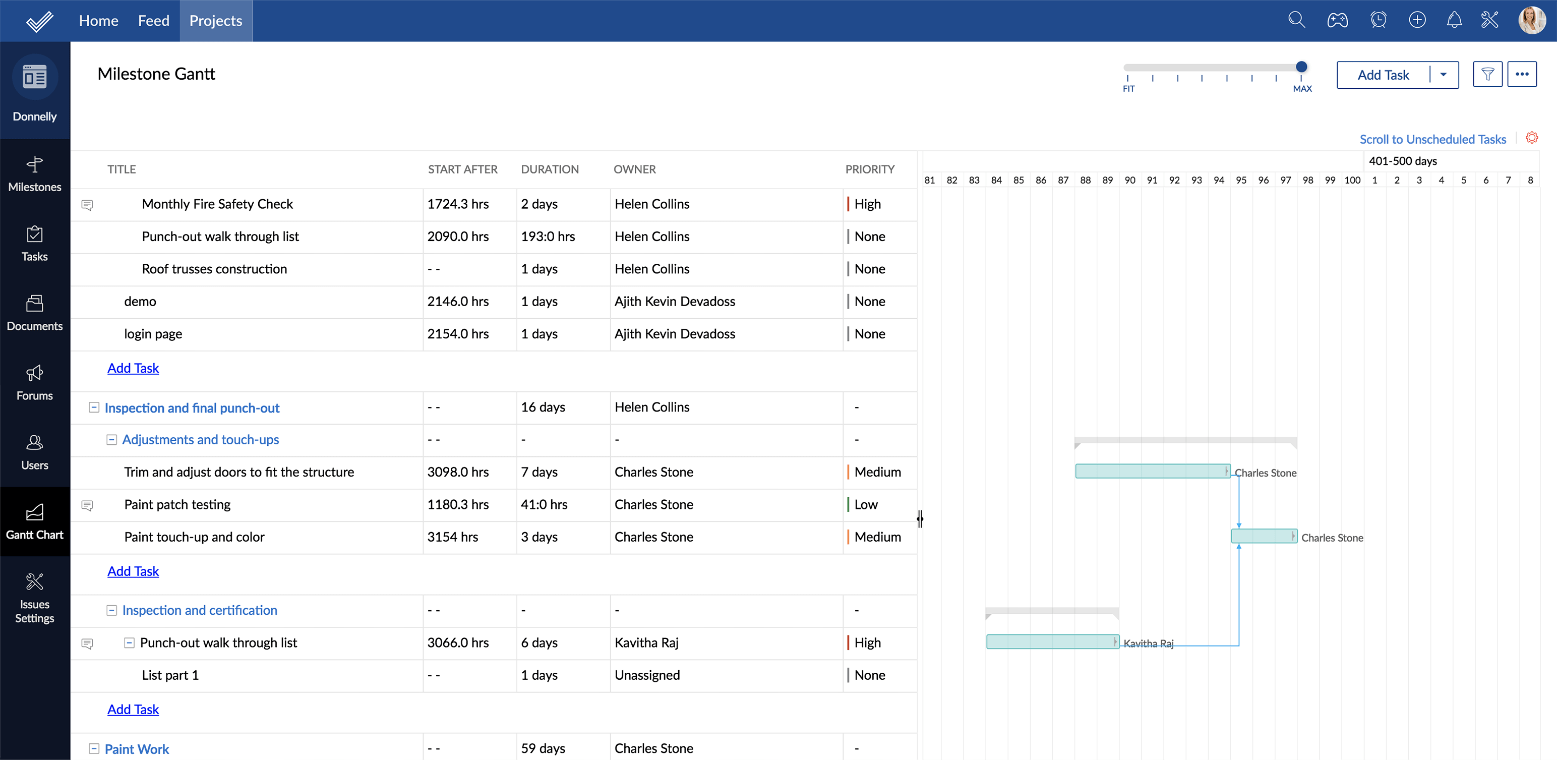 Gantt Charts Online Free Gantt Chart Maker Zoho Projects
