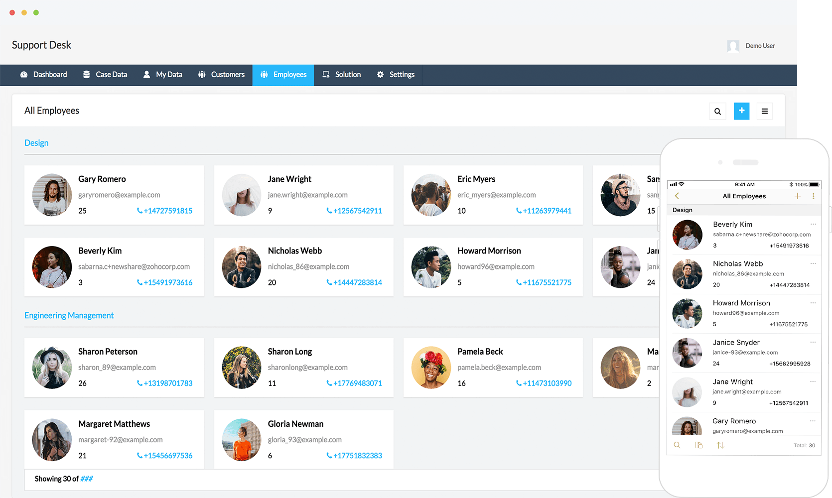 Free help desk software Customizable support management app Zoho