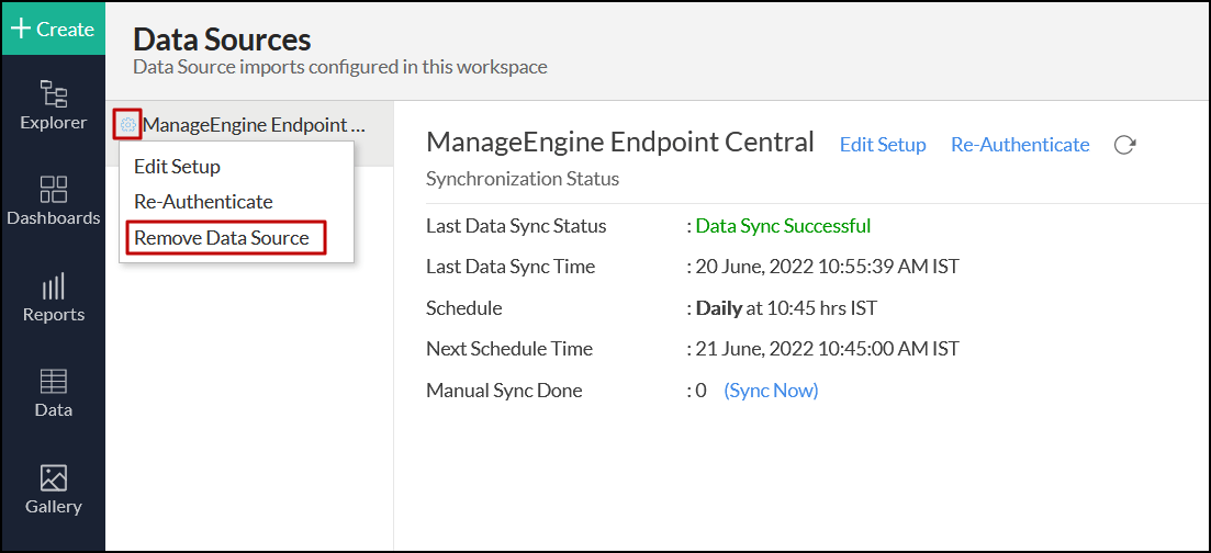 Endpoint Central Integration Analytics Plus Cloud