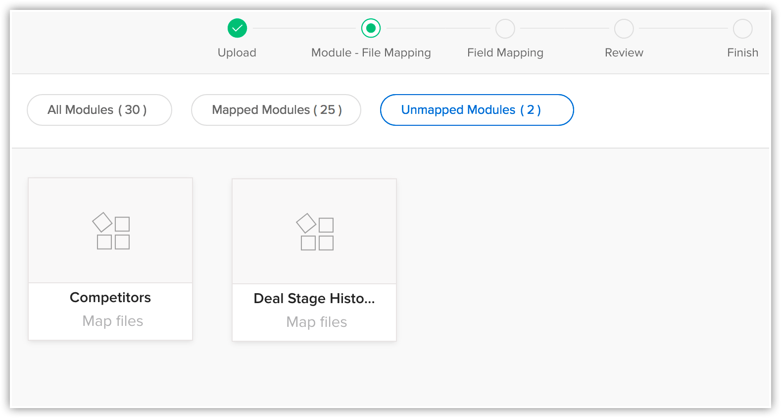 Migrating Data Between CRM Accounts Online Help Zoho CRM