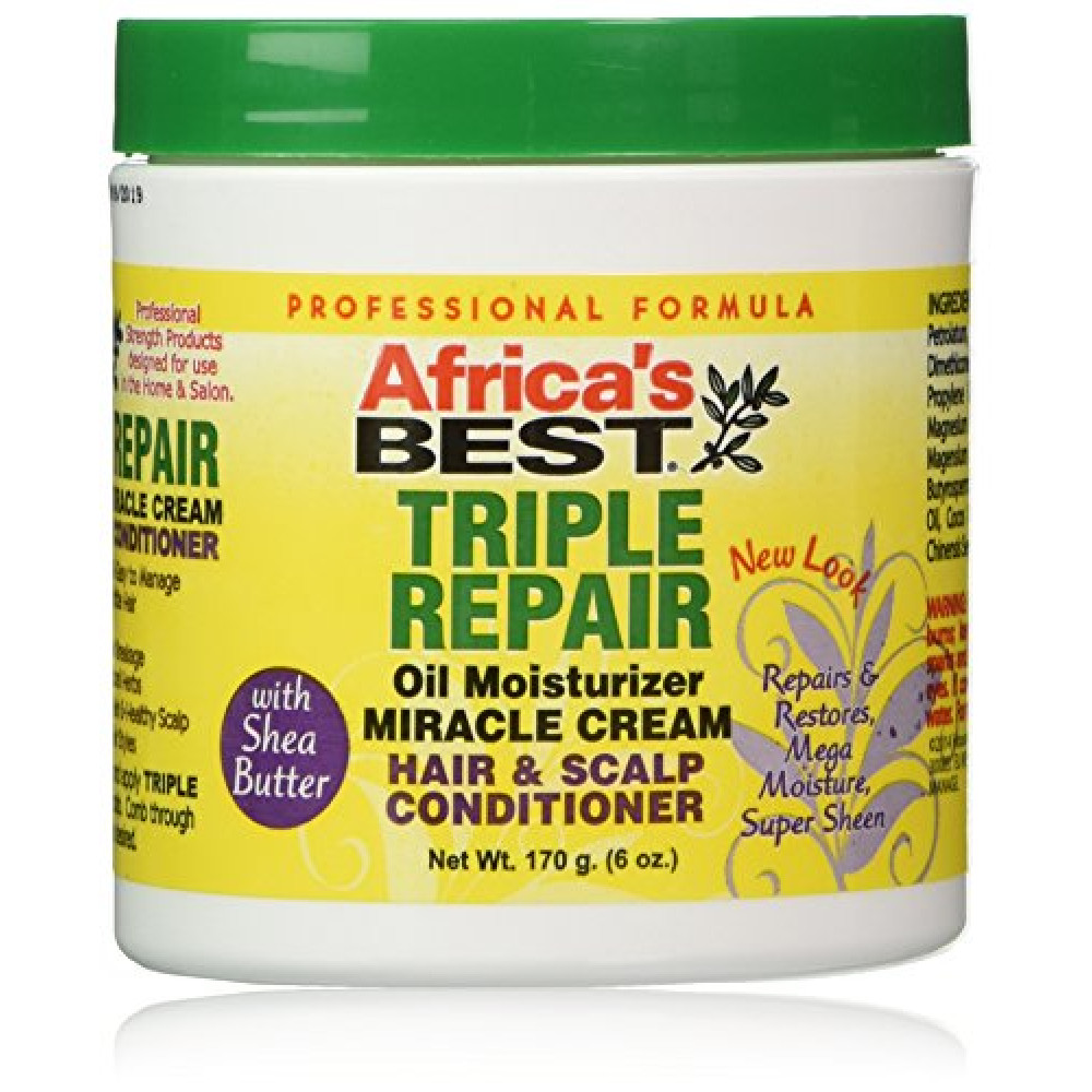 Africa's Best Triple Repair Oil Moisturizer Hair and Scalp Conditioner