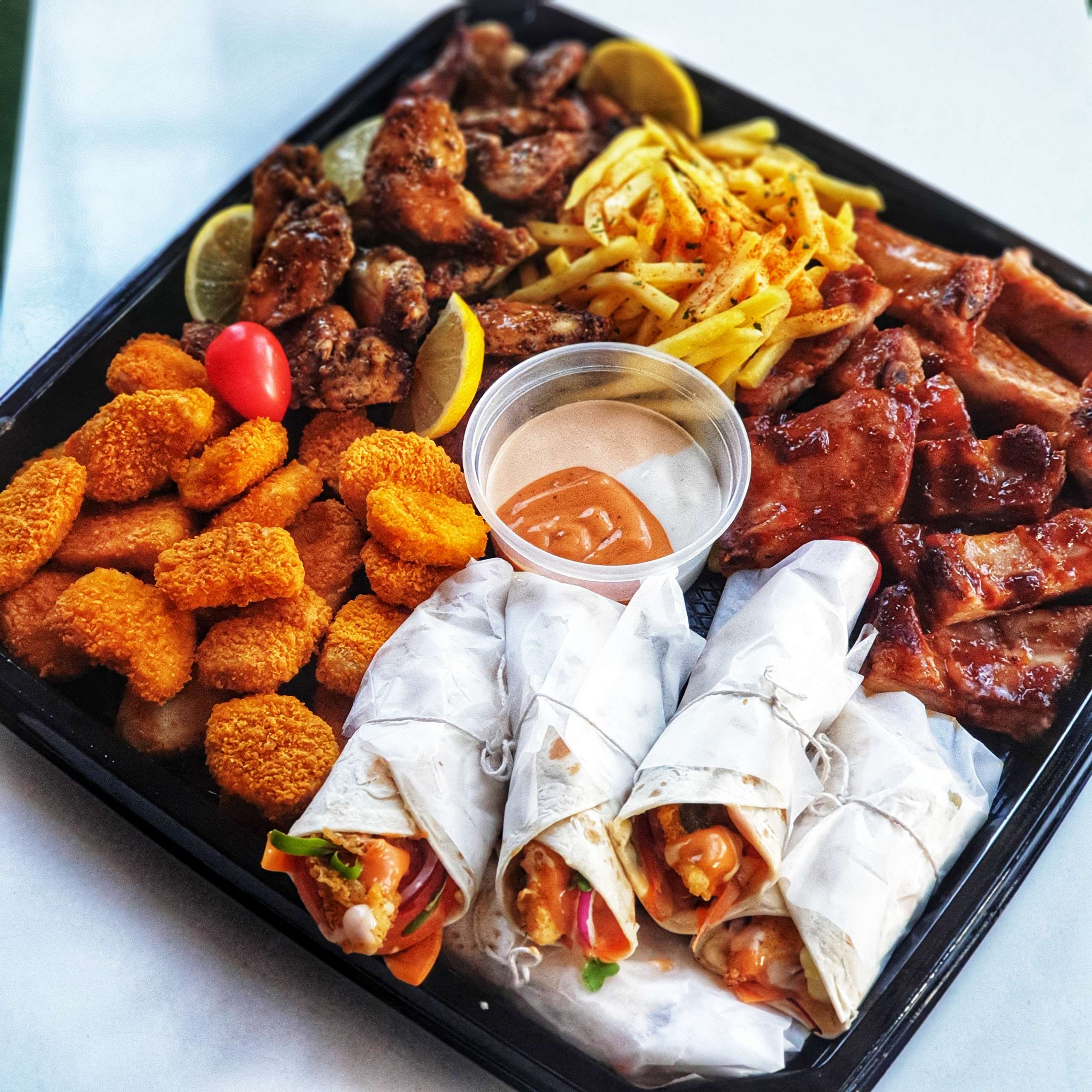 Zola's Combination Platter Zola`s Kitchen Studio