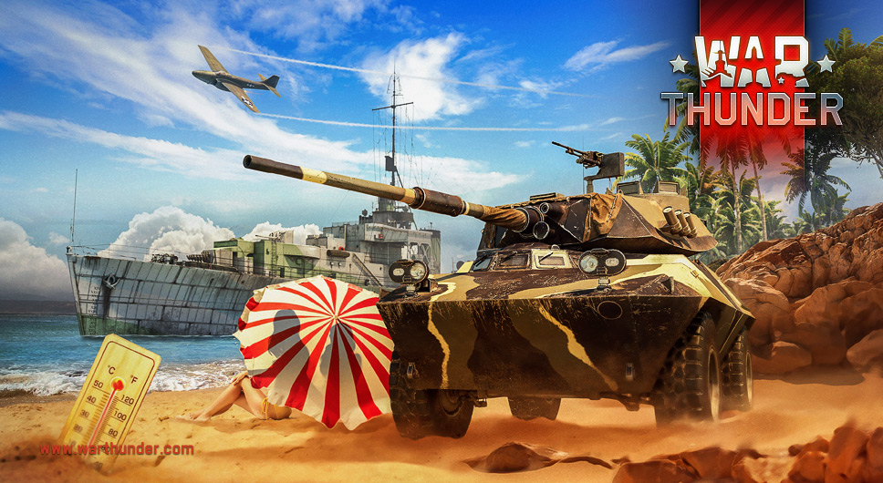 El evento de verano de War Thunder se llama Operación H.E.A.T. Zona MMORPG
