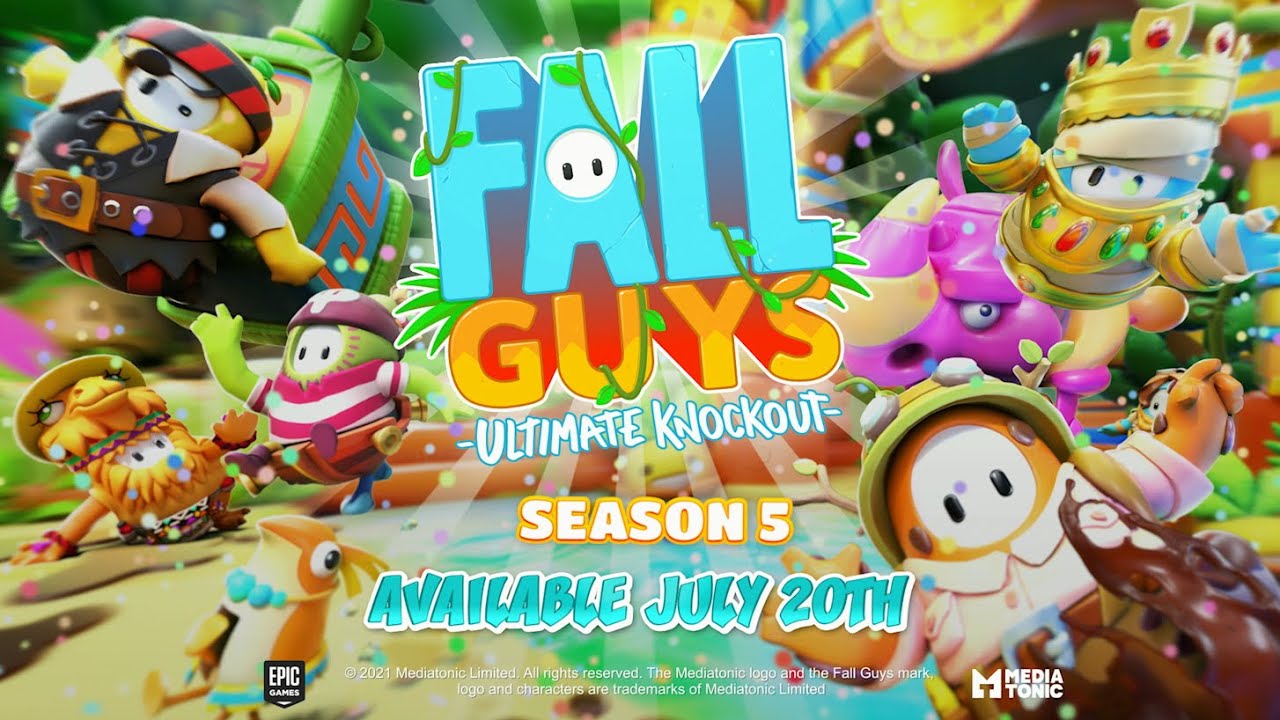 ¡Arranca la temporada 5 de Fall Guys! Zona MMORPG