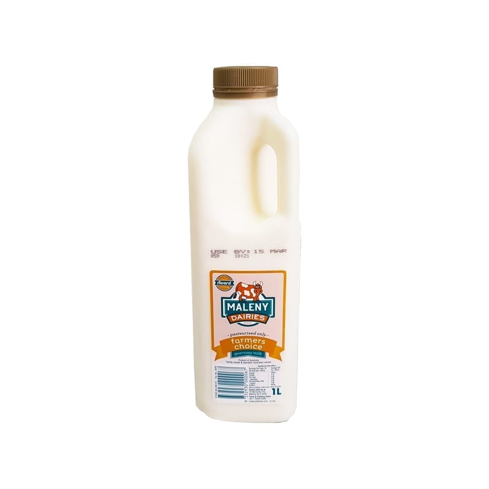 MALENY DAIRIES FARMERS CHOICE (GUERNSEY) MILK Zone Fresh