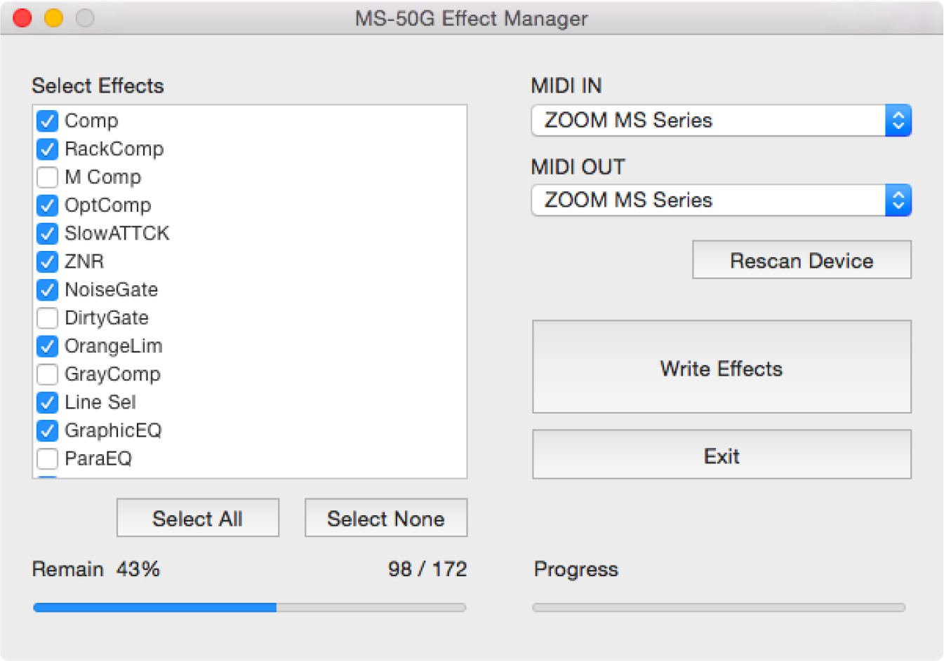 Firmware Update V3.0 for the MS50G Zoom