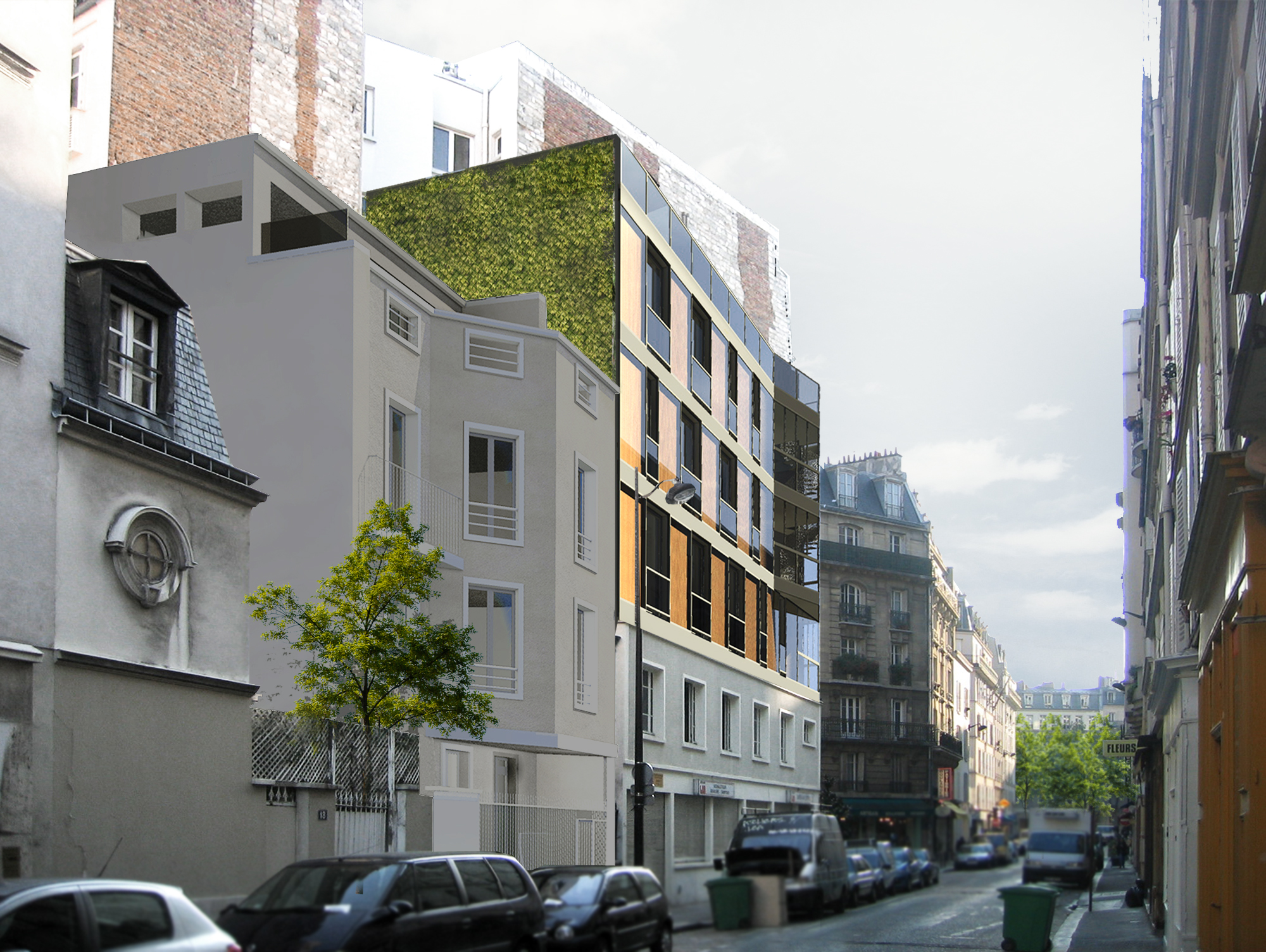 SURÉLÉVATION Rue de la Sablière Paris 14 « ZOOMFACTOR