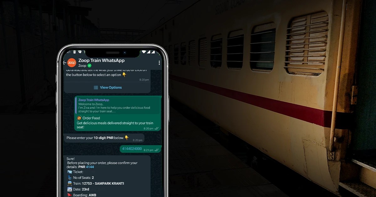 IRCTC eCatering introduces WhatsApp food ordering in trains