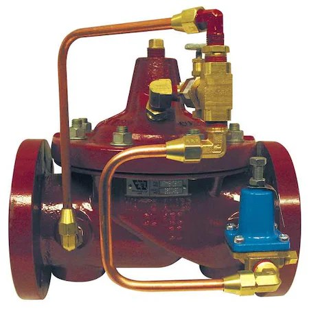 Watts Pressure Reducing Valve, 4 In, Flanged M115-4 FL | Zoro