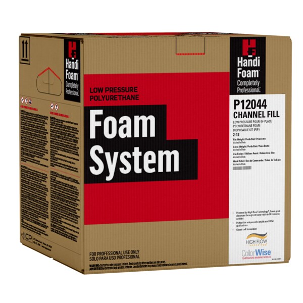 HandiFoam Spray Foam Kit, 212 Chnnl Fill HFO, 12 cu P12044 Zoro