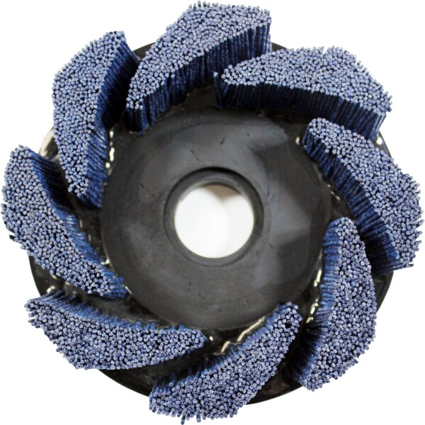 Osborn Abrasive Disc Brush, 8", 0004851000 0004851000 Zoro