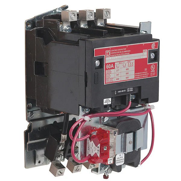 Square D 8903SPO11V02 120VAC Mechanically Held Lighting Contactor 3P