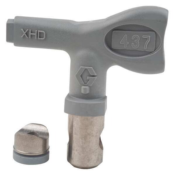Graco Airless Spray Gun Tip, Tip Size 0.037 In XHD437 Zoro