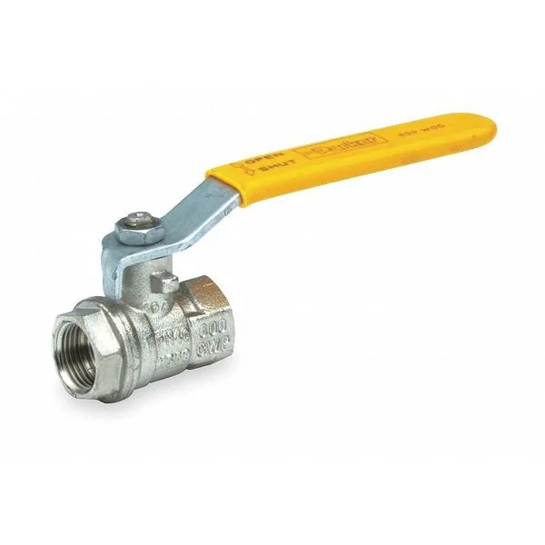 Parker Brass Ball Valve Inline 11/2" XBVG41.1/2C Zoro