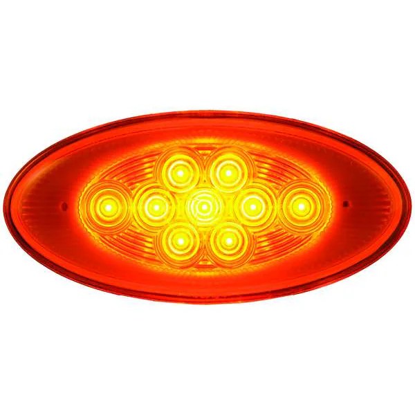 Maxxima M63122Y 16.29 Side Turn/Side Marker, Oval, Amber