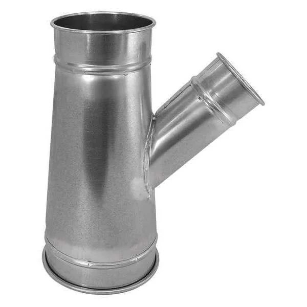 Nordfab 32200505105000 129.10 Branch, 5 in Duct Dia, Galvanized