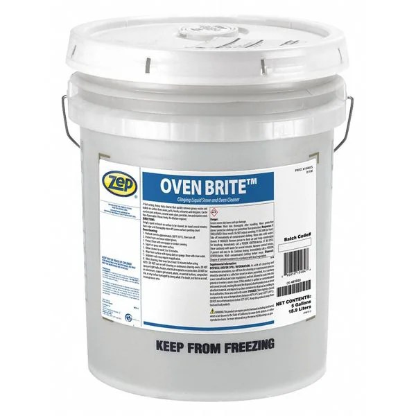 Zep Oven Cleaner, Liquid, 5 gal., Pail 104835 Zoro