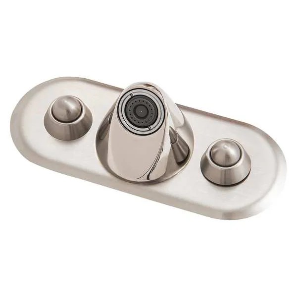 Bestcare Push Button 4" Mount, 3 Hole Ligature Resistant Bathroom