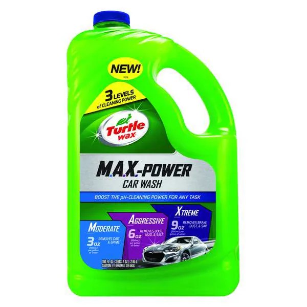 Turtle Wax 50597 5.70 100 Oz. Power Car Wash Bottle