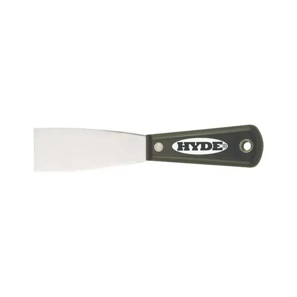Hyde Putty Knife, Flexible, 11/4", Carbon Steel 02000 Zoro