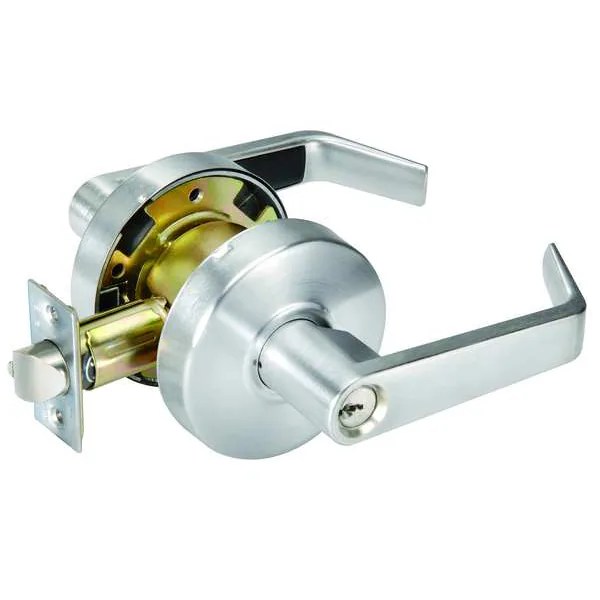 Yale Lever Lockset, Mechanical, Storeroom AU4605LN x 626 | Zoro