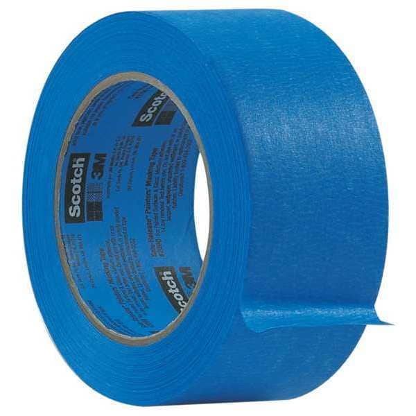 Scotch 3M™ 2080 Masking Tape, 3.8 Mil, 1" x 60 yds., Blue, 24/Case