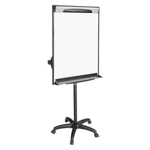 Mastervision EA48062119 198.21 78"x30" Steel Dry Erase Board, Black