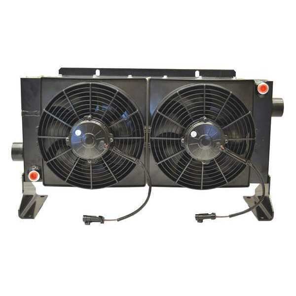 Akg ForcedAir Bypass Oil Cooler, 45PSI, 17A D4512BP45 Zoro