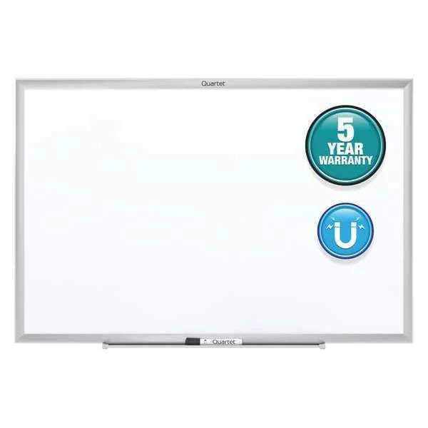 Quartet 36"x60" Dry Erase Board, Aluminum Frame SM535 Zoro