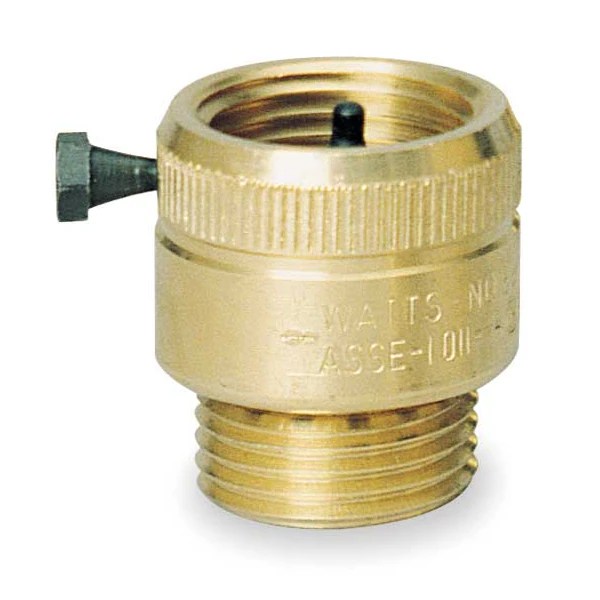 Watts Vacuum Breaker,3/4 In.,GHT,Brass,125 psi (8BI) Zoro