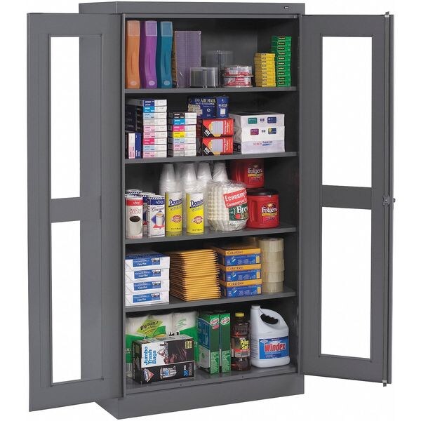 Tennsco CVD7224 MED GREY 578.12 Storage 5 Shelves, 72x36, Med