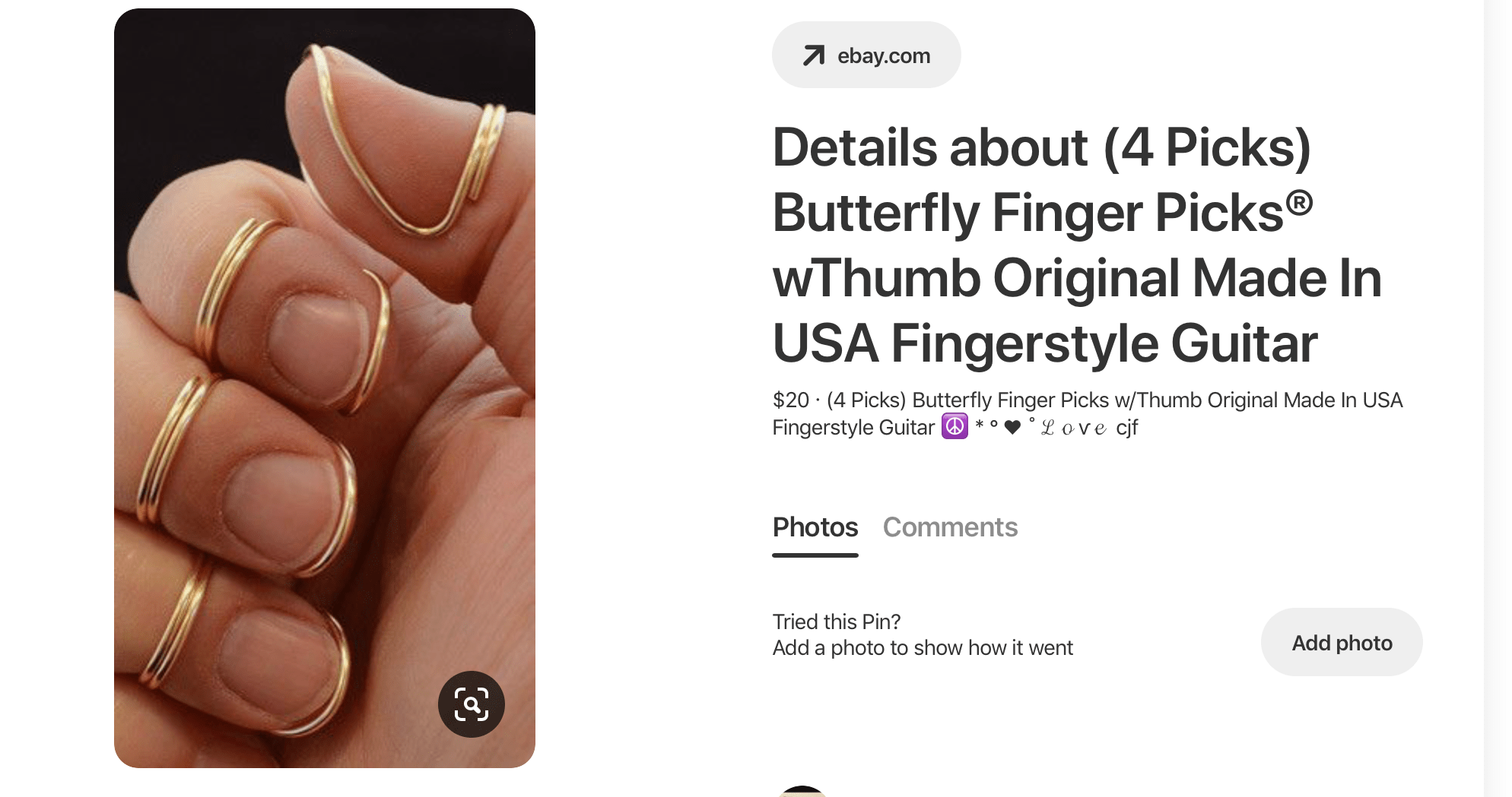 Finger Picks | ZOT Zin Guitar Lessons