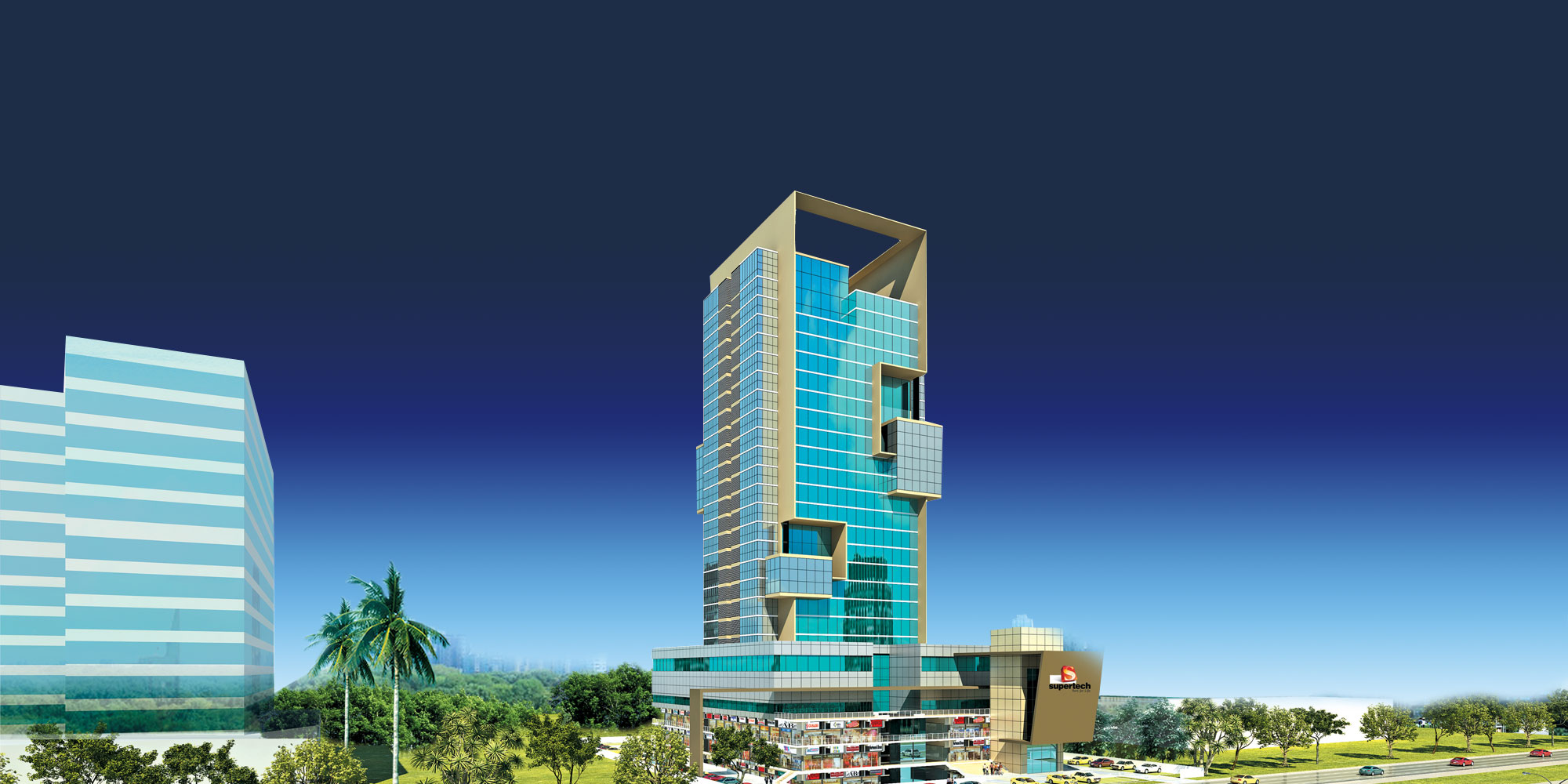 Supertech E Square, Sector 96, Noida Greater Noida Expressway, Noida