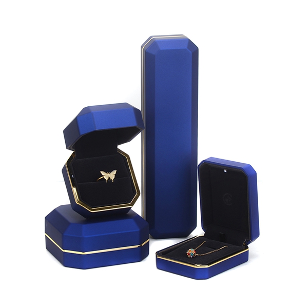 DH003 LED light up jewelry box with colorfull painted surface