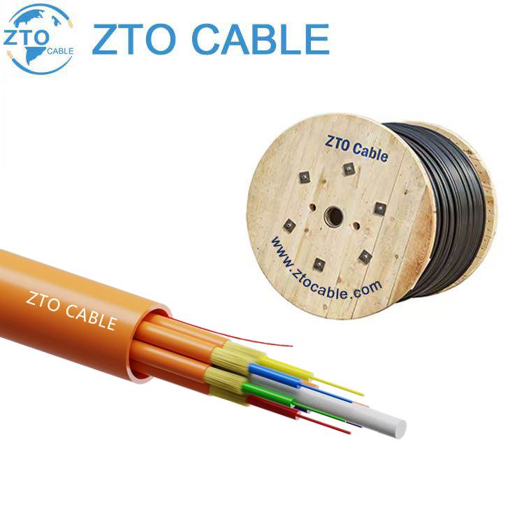 Indoor Breakout Tight Buffer Optical Cable ZTO FIBER CABLE