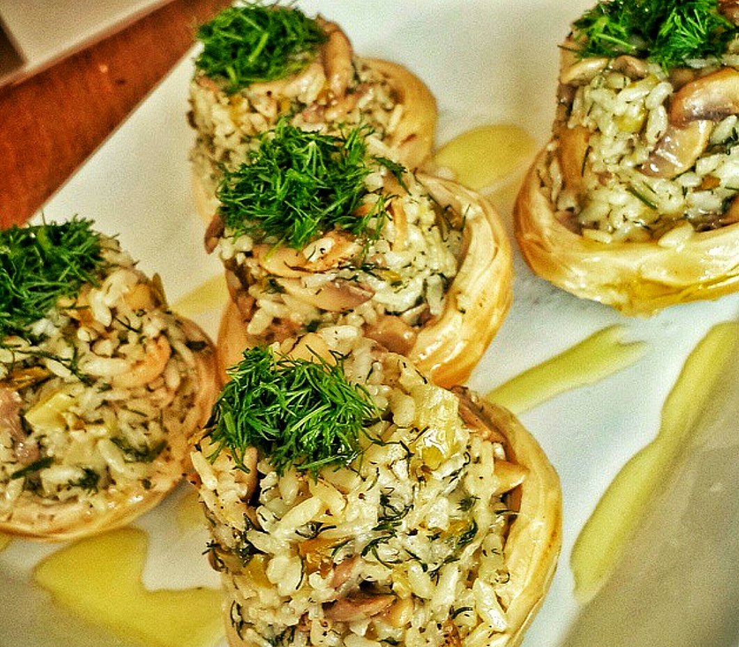 Mantarlı Enginar Dolması Zübeyde Saraçoğlu