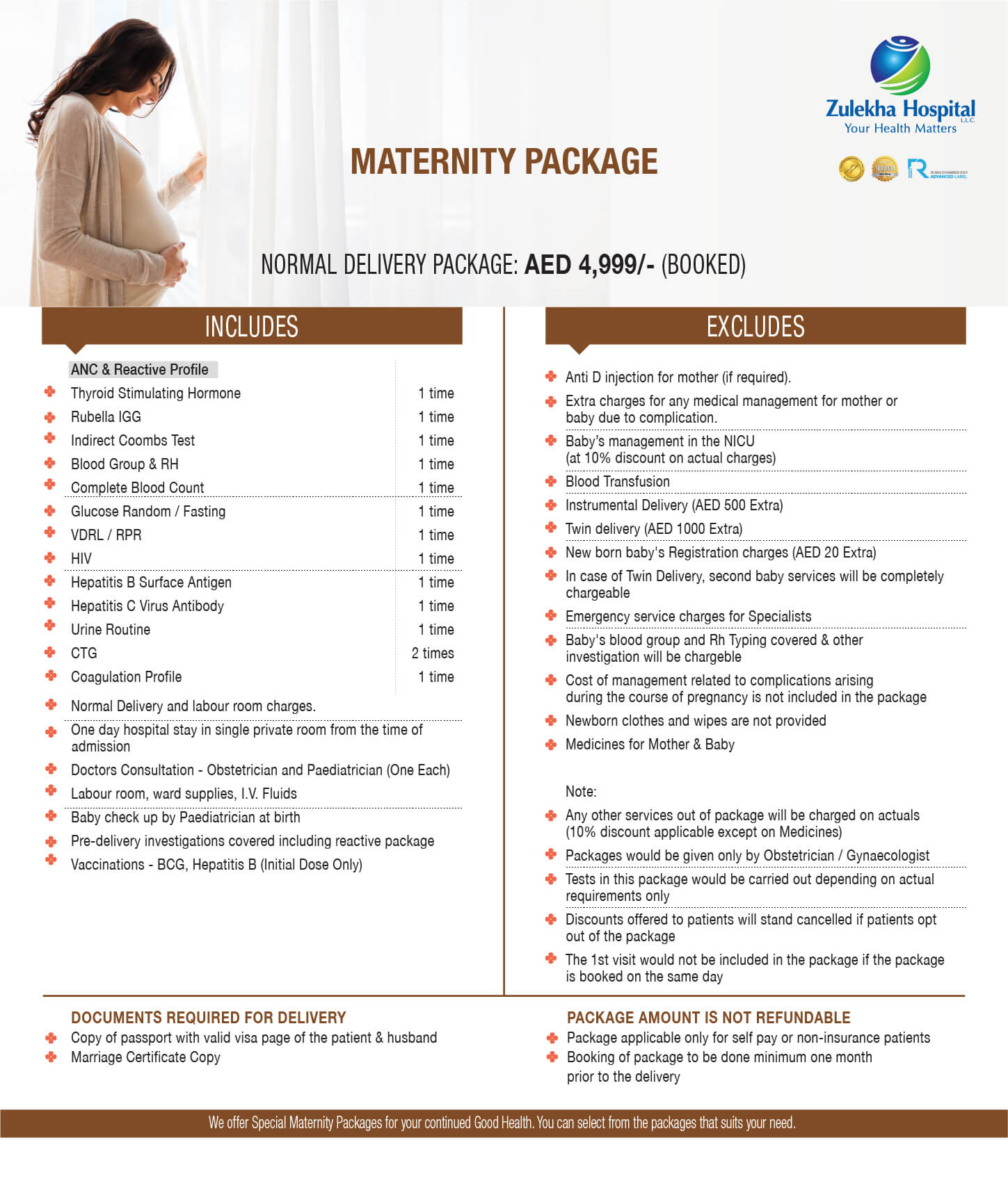 Maternity Packages in Sharjah Maternity packages in UAE