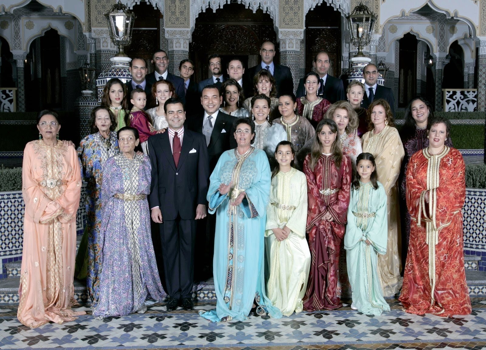 FAMILLE ROYALE MAROCAINE.