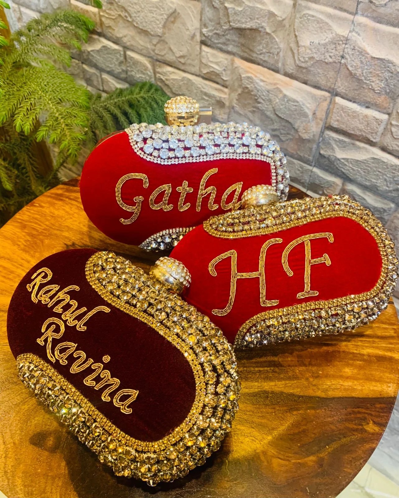 Designer Oval Clutch in India Zupppy Designer Oval Clutch in