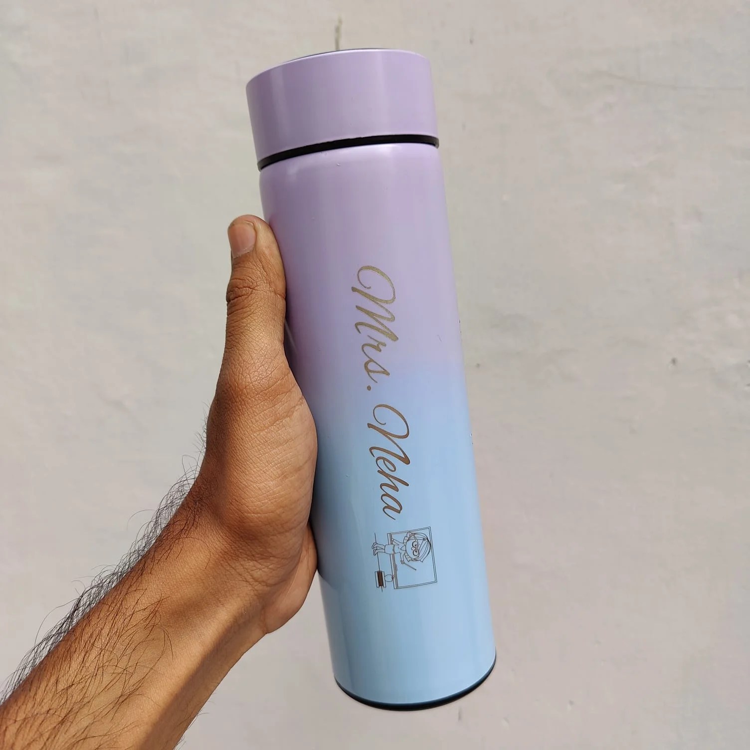 Multi Colour Temperature Bottle Multi Colour Temperature Bottle Zupppy