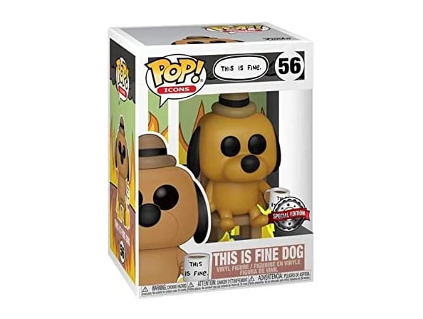 Funko Pop This is Fine Dog