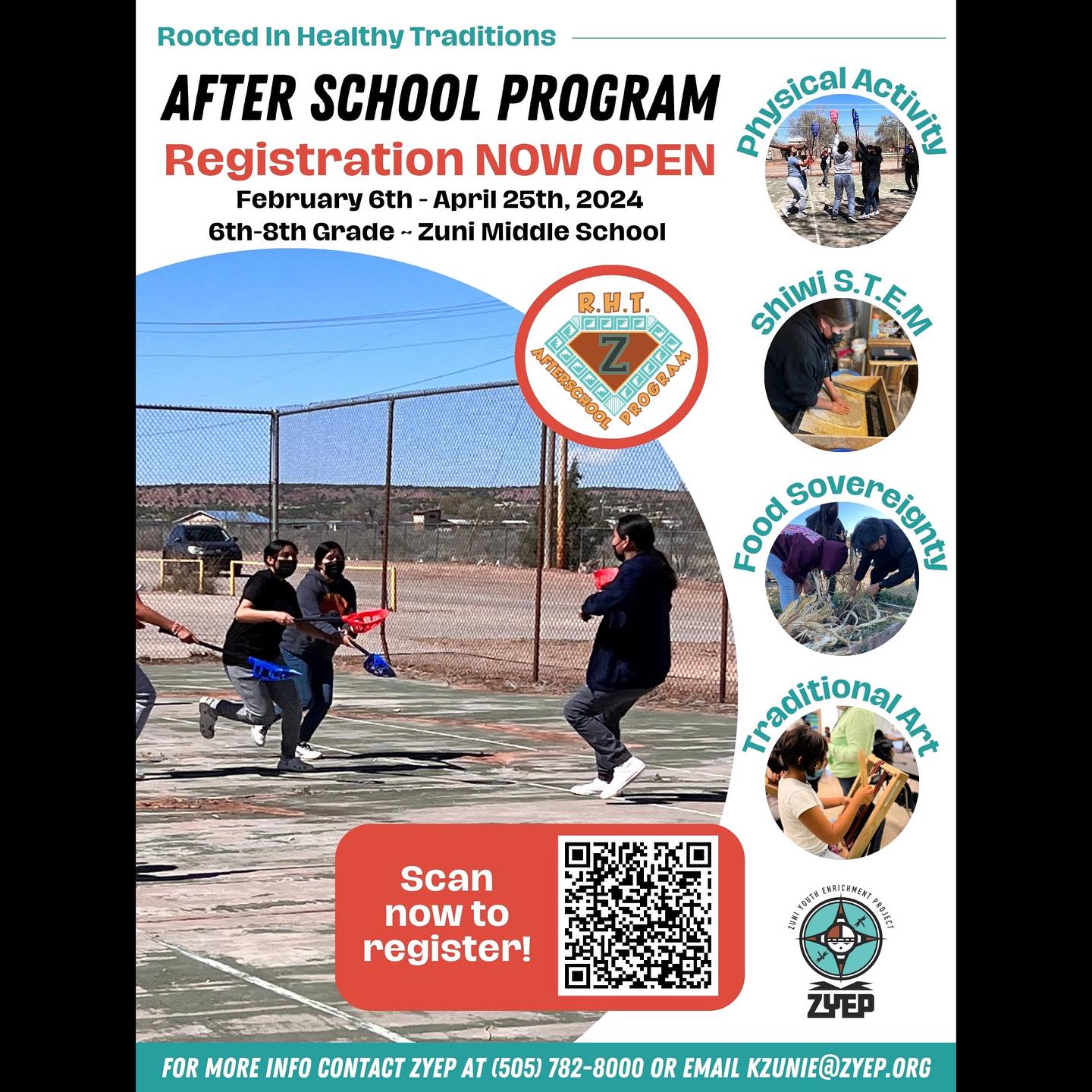 Registration Opens for Rooted in Healthy Traditions After School