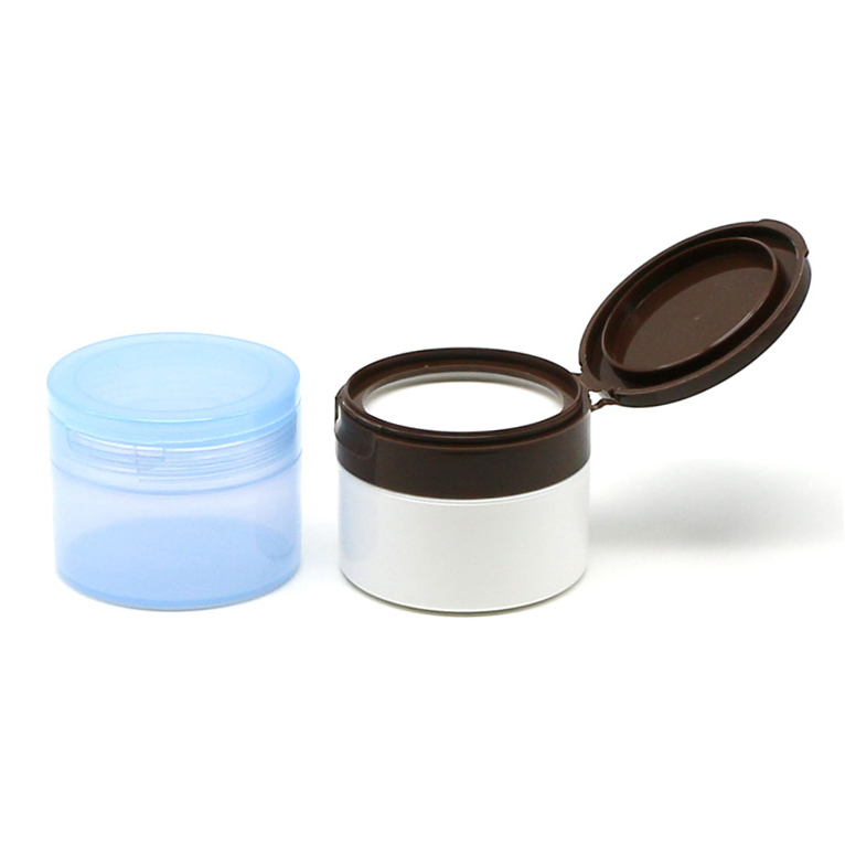 100ml flip top plastic cream jar China Jiangyin EBetter Packaging