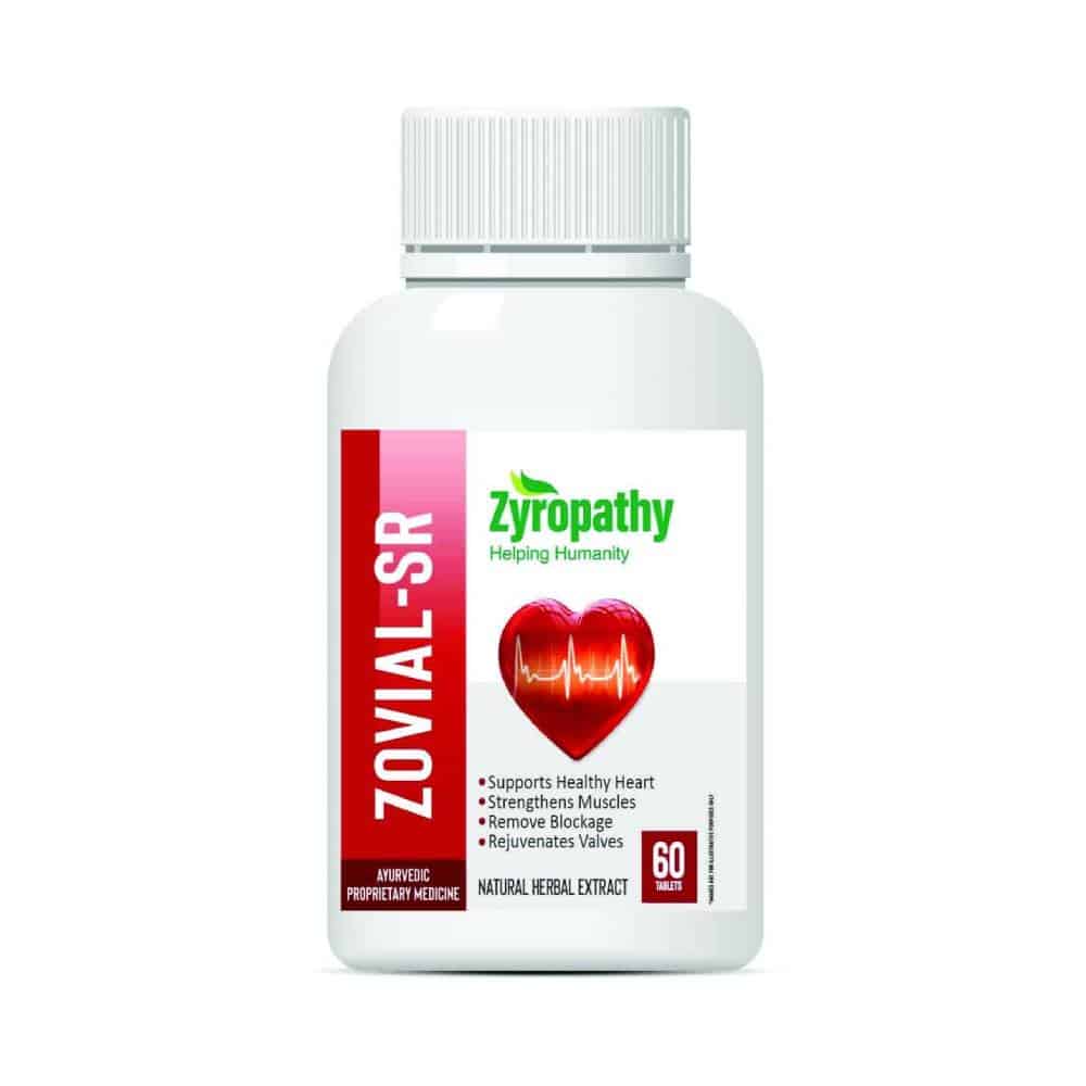 Zovial SR Potent Cardiac Tonic & Blood Thinner Zyropathy