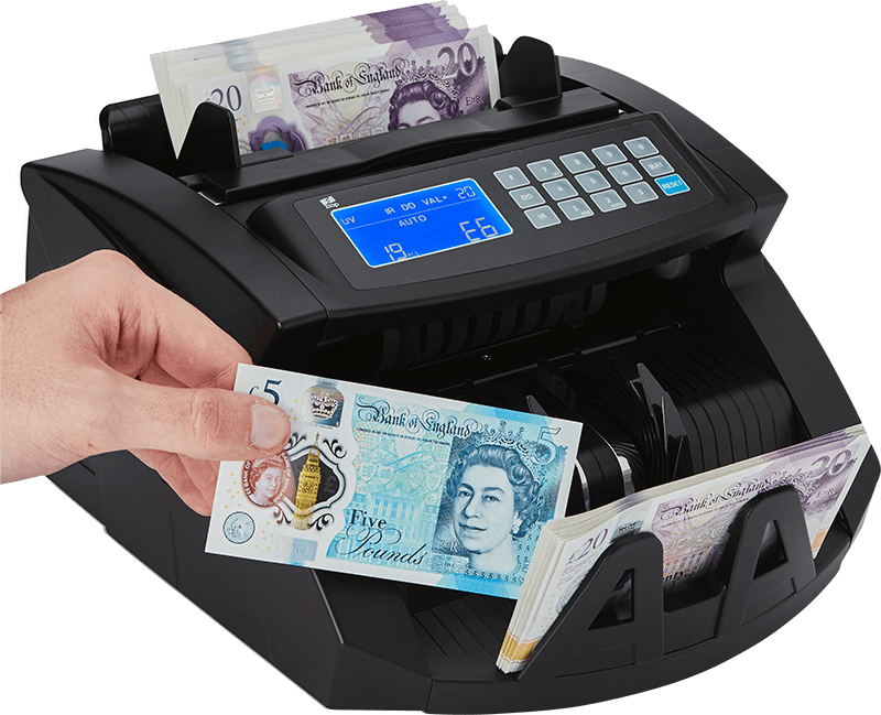 NC20+ Banknote Counting Machine - With UV Detector | ZZap