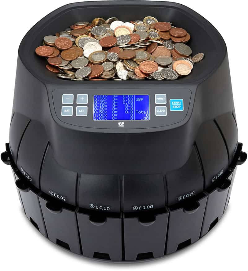 ZZap CS40 High Speed Coin Counting Machine ZZap