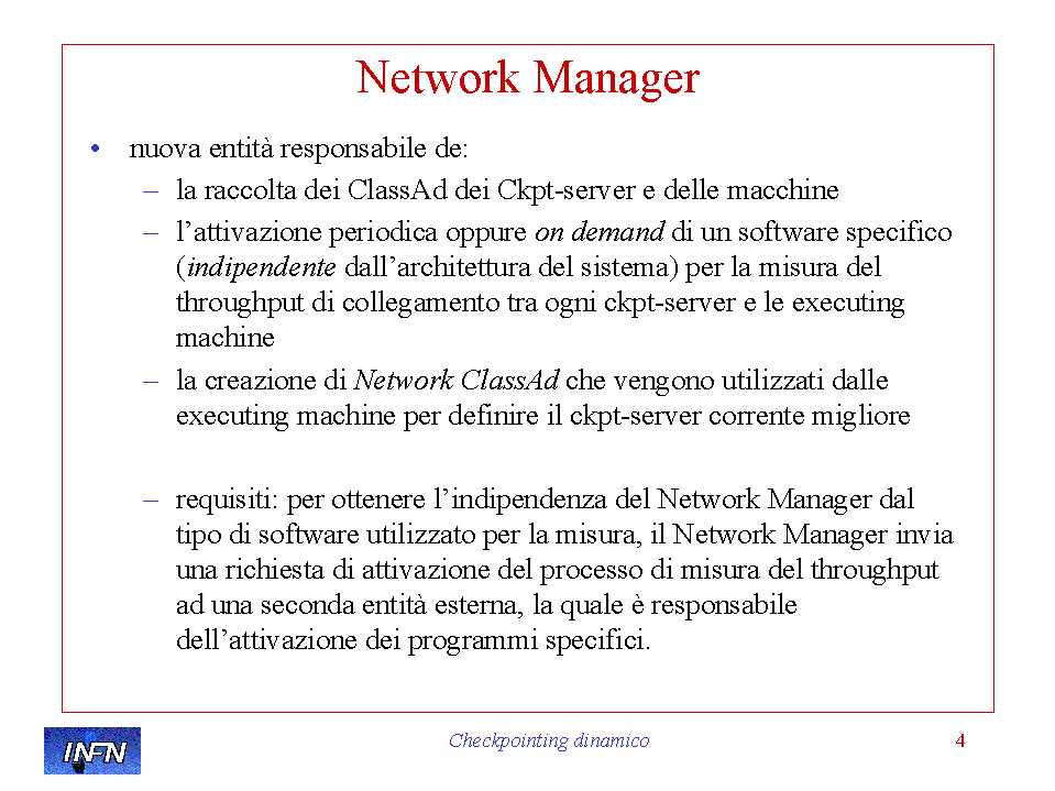 Checkpointing Dinamico slide 5