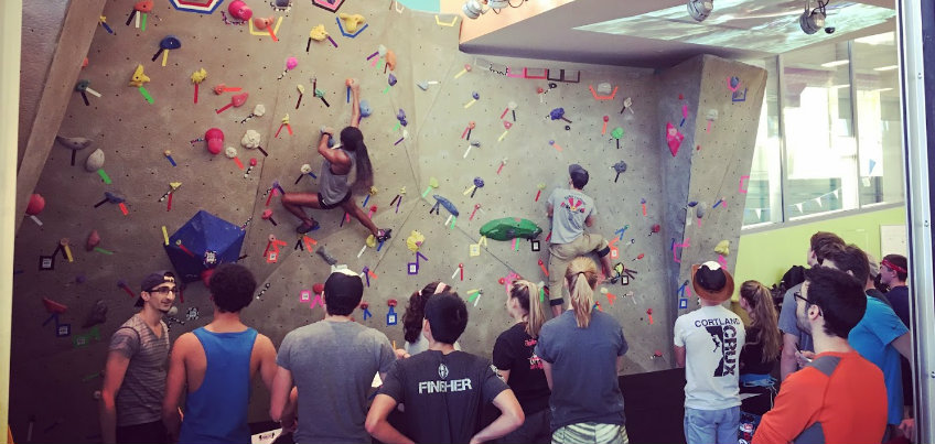 Climbing Competitions SUNY Cortland