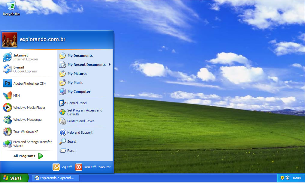 Windows Xp Home Screen revizionngo