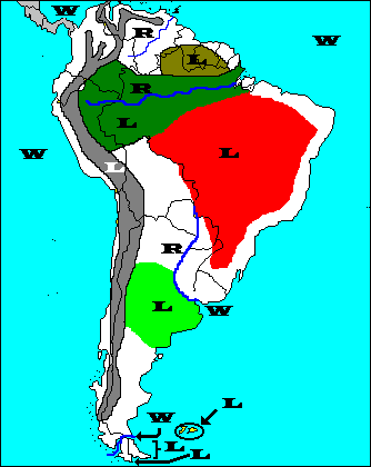 South America Physical Geography - Map Quiz